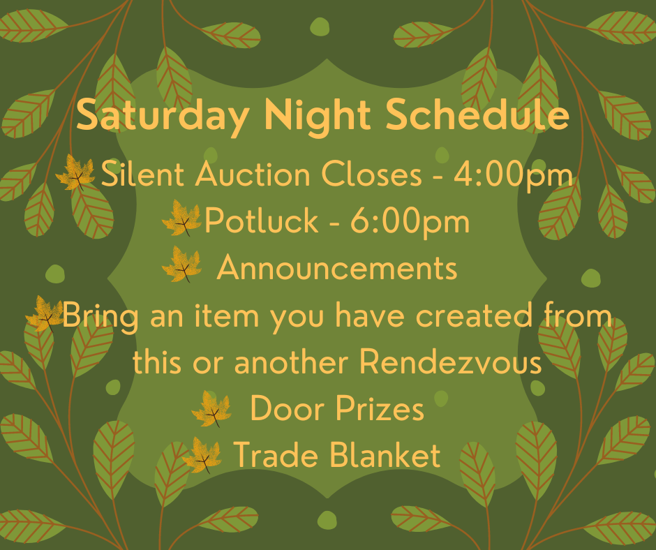 Saturday Night Schedule Karamat Wilderness Ways